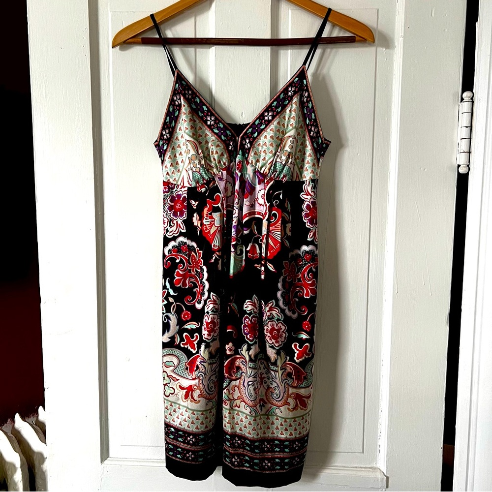 AQUA 97% Silk Cami Slip Dress Size XS